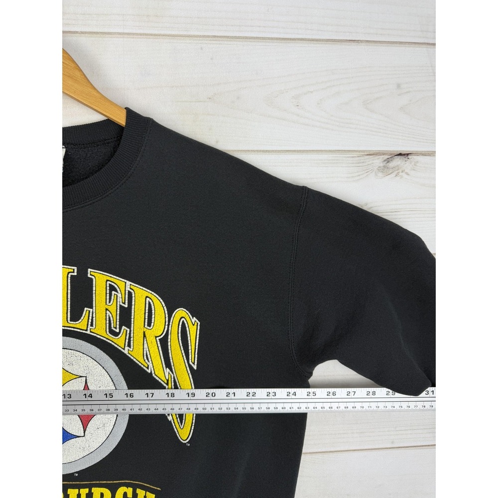 Vintage Pittsburgh Steelers Sweatshirt Mens Large NFL Lee Sport Crewneck 90s USA - Picture 6 of 8